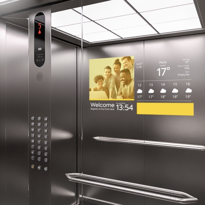 Elevator screens XPO Screens