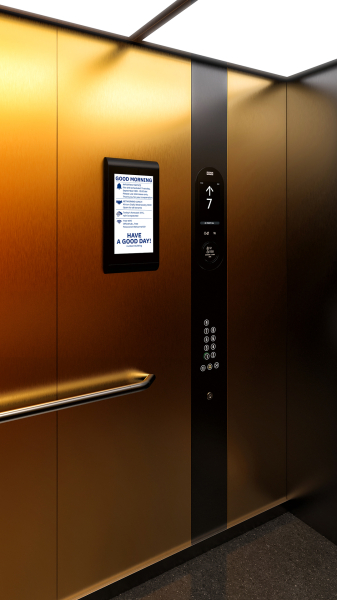 15 PT - Copper Gold - Inside Elevator