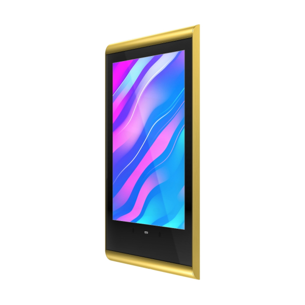 Brushed aluminium cover – 12
