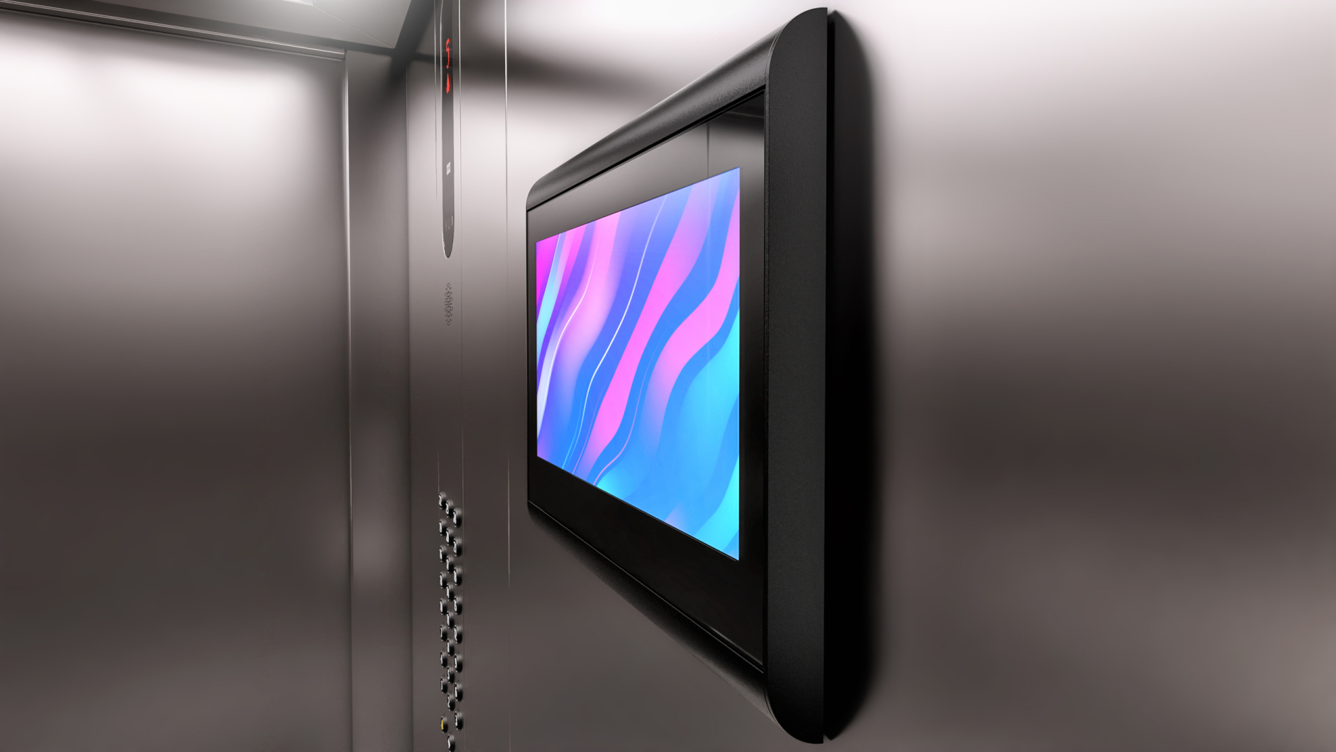INVITE Elevator screens - XPO Screens