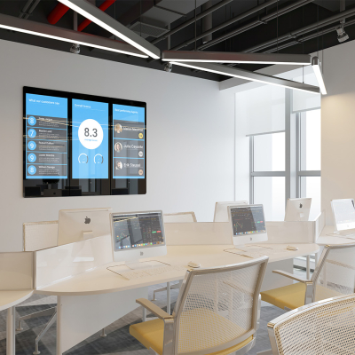 XPO Screens Narrowcasting Digital signage Invite XASTing Interne communicatie Slimme gebouwen Kantoor
