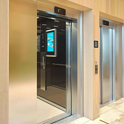 XPO Screens Narrowcasting Digital signage Invite XASTing Elevator Screens Kone dSignage